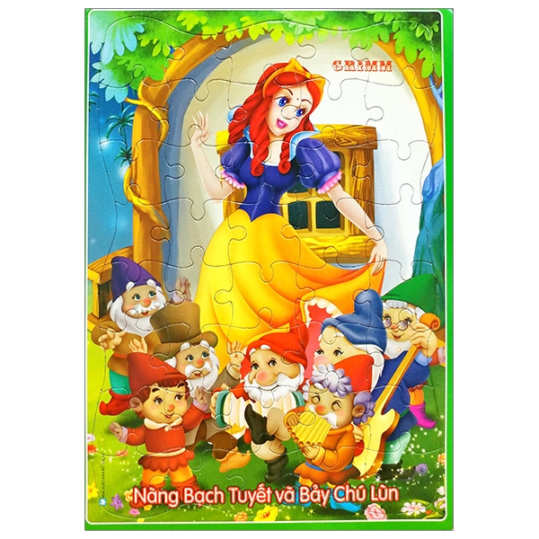 ghép hình - nàng bạch tuyết và bảy chú lùn - Ảnh 2