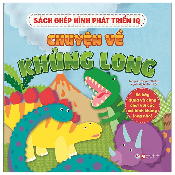 ghép hình phát triển iq - chuyện kể về khủng long