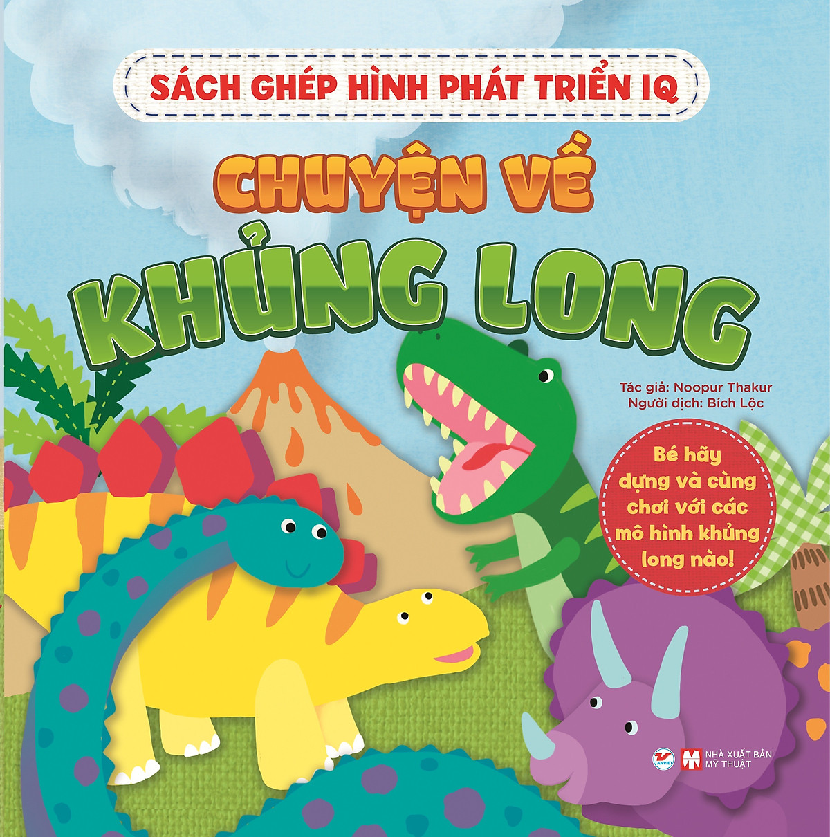 ghép hình phát triển iq - chuyện kể về khủng long - Ảnh 2