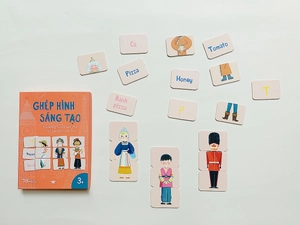 ghép hình sáng tạo - học bảng chữ cái tiếng anh và khám phá văn hóa - Ảnh 2