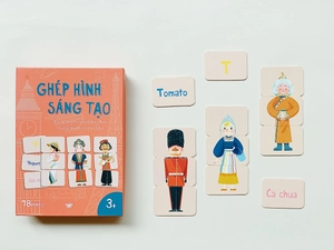 ghép hình sáng tạo - học bảng chữ cái tiếng anh và khám phá văn hóa - Ảnh 4