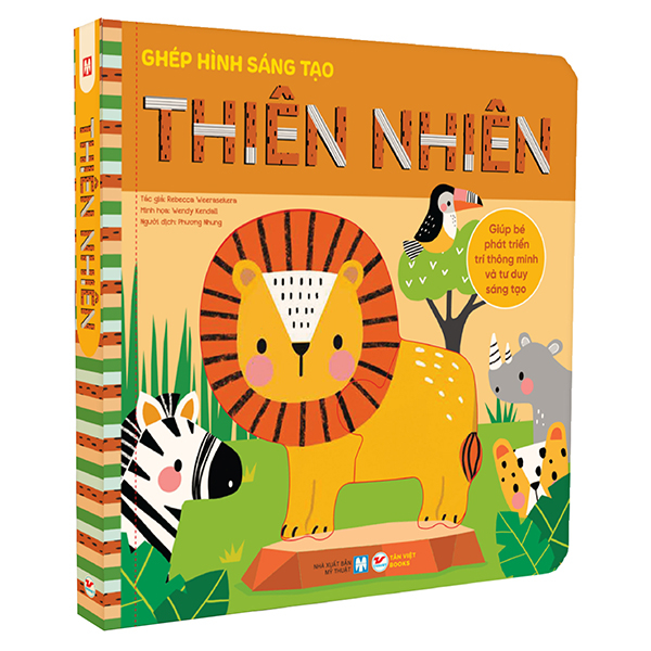 ghép hình sáng tạo - thiên nhiên