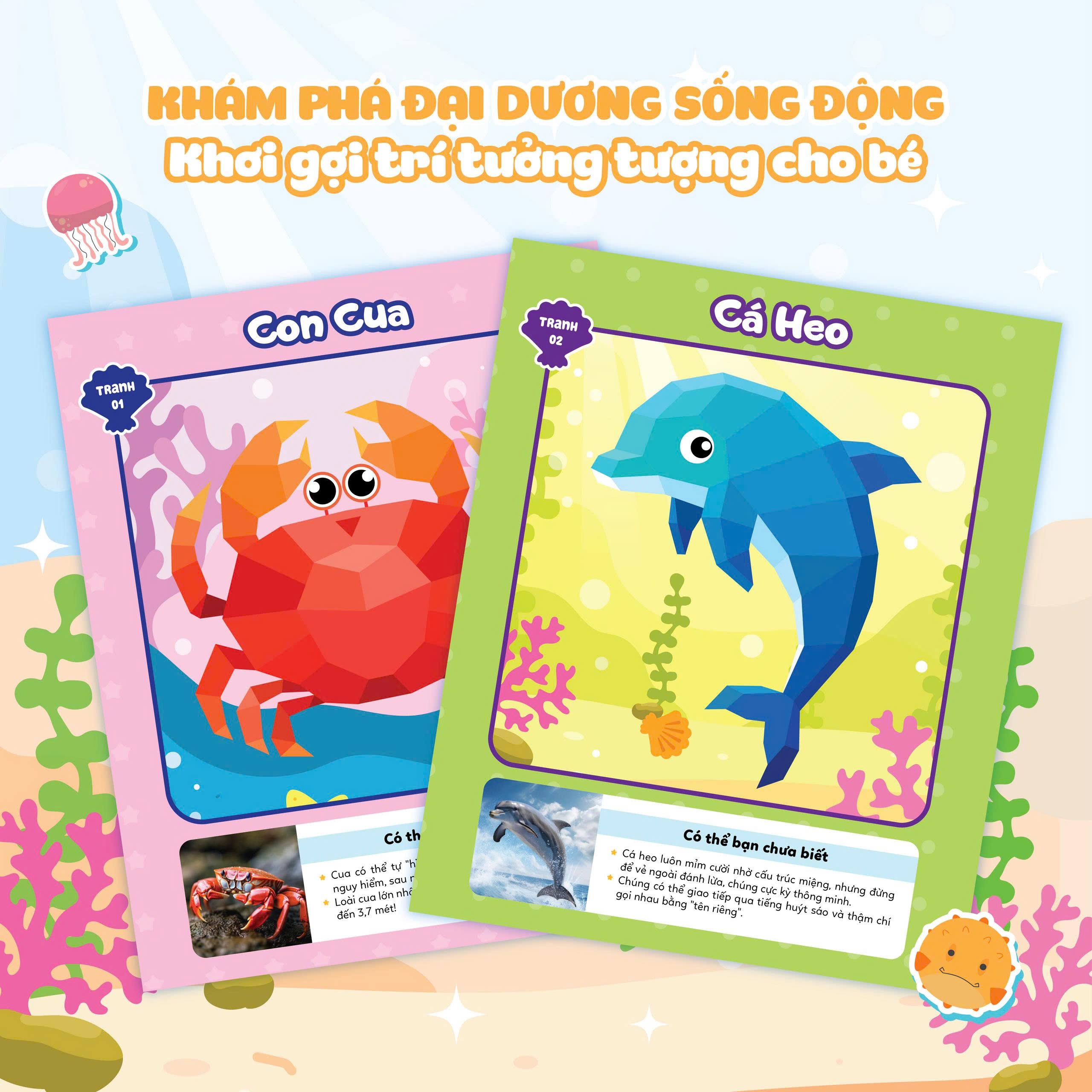 Ghép Hình Sticker 3D - Đại Dương 01 - Ảnh 7
