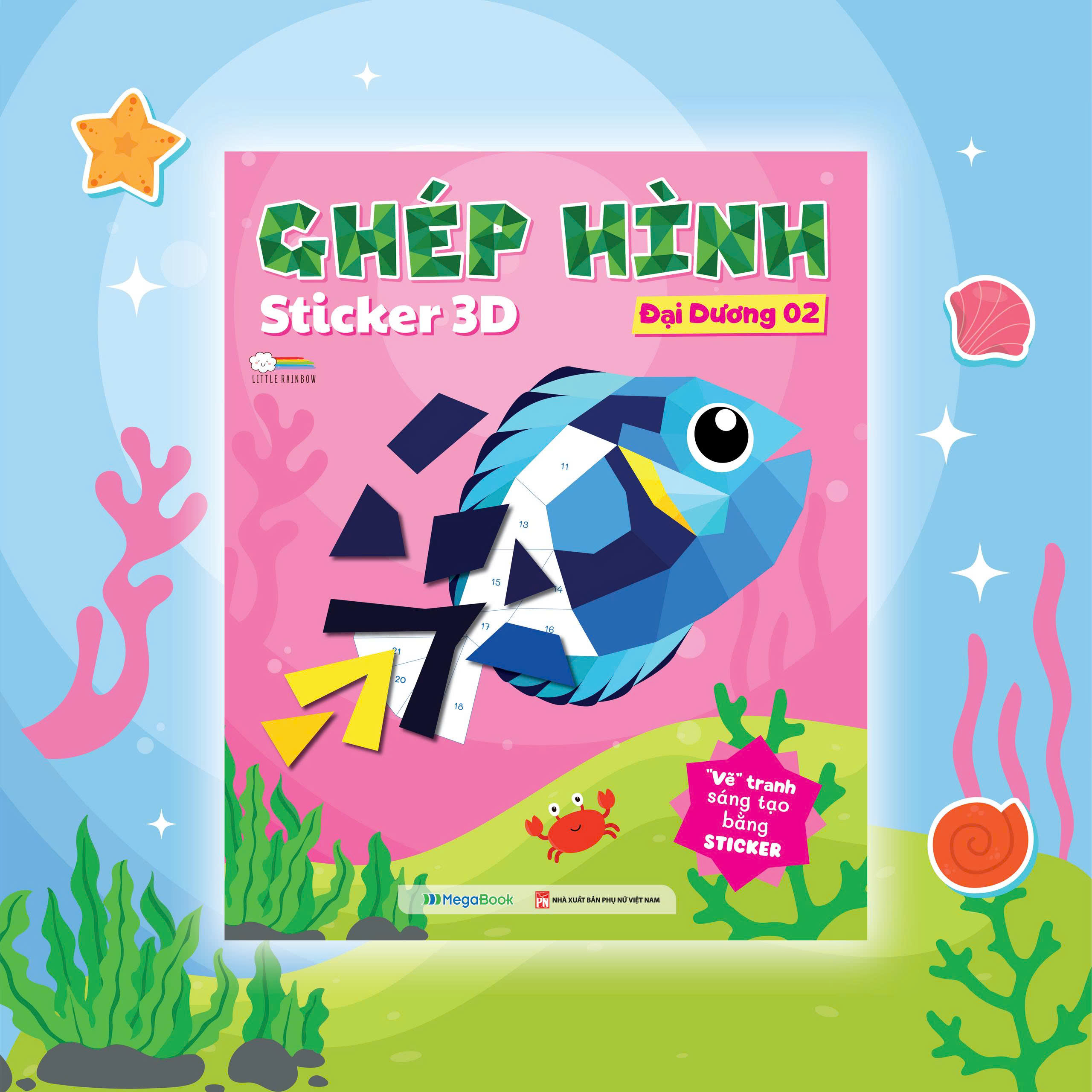 Ghép Hình Sticker 3D - Đại Dương 02 - Ảnh 2