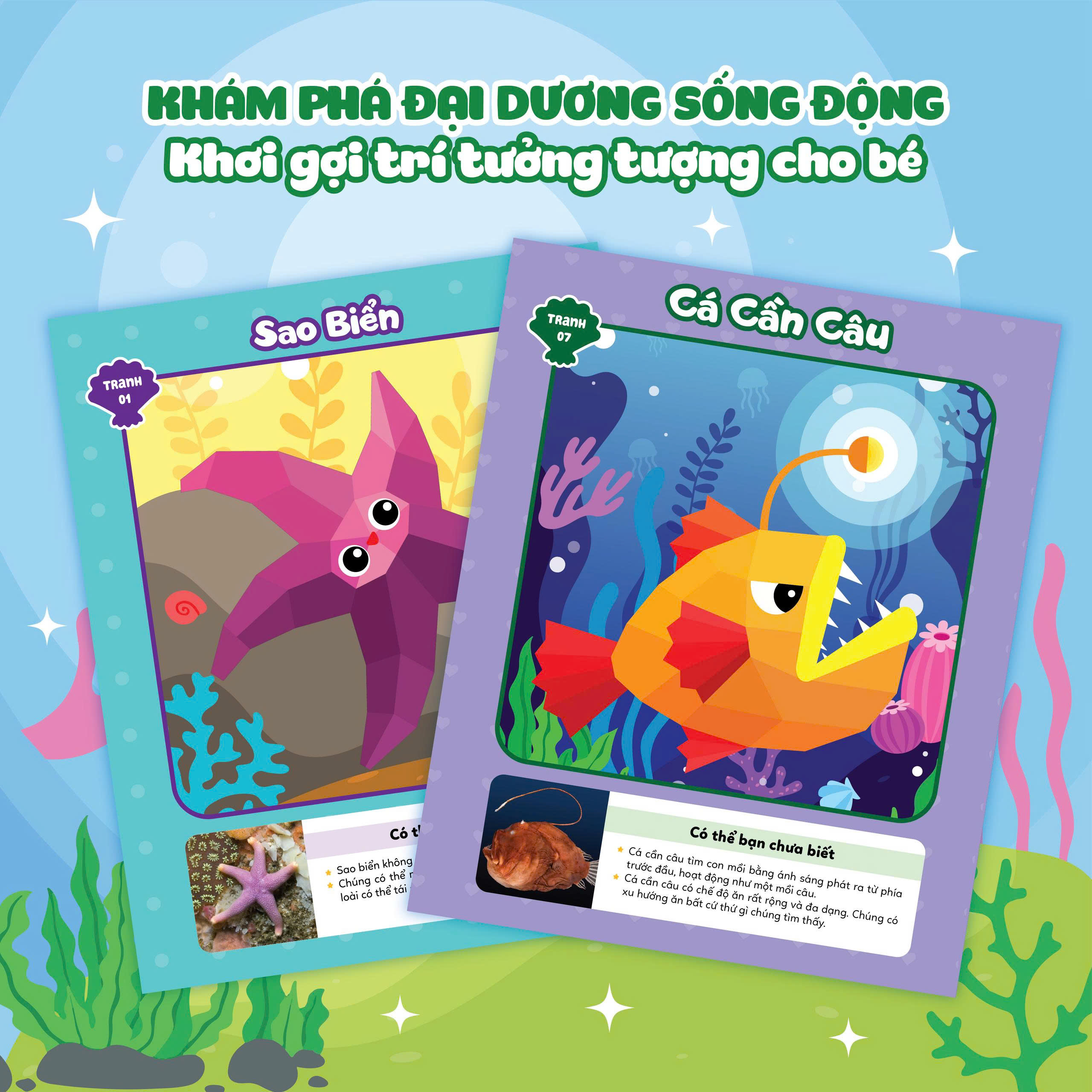Ghép Hình Sticker 3D - Đại Dương 02 - Ảnh 7