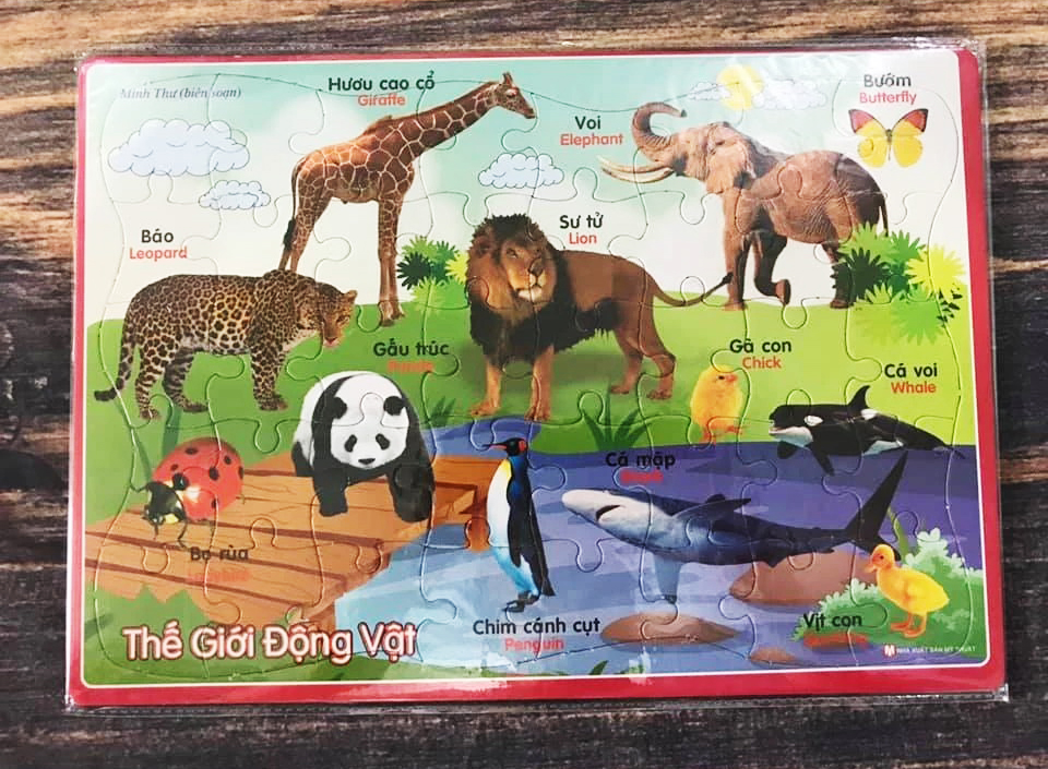 ghép hình - thế giới động vật - Ảnh 2