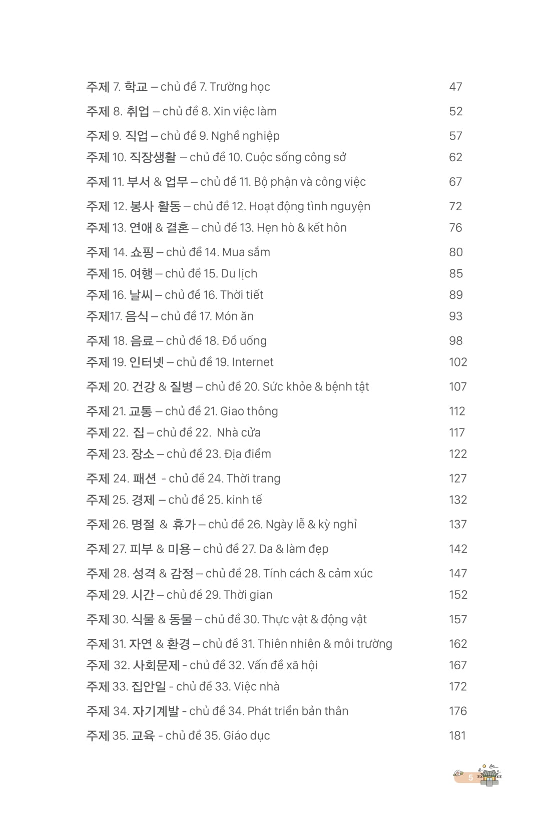 Ghi Nhớ Siêu Tốc Từ Vựng Tiếng Hàn - Làm Chủ 2000 Từ Vựng Thông Dụng Và Gốc Từ Hán Hàn Quan Trọng Trong Kỳ Thi Topik Qua Sơ Đồ Tư Duy - Ảnh 5