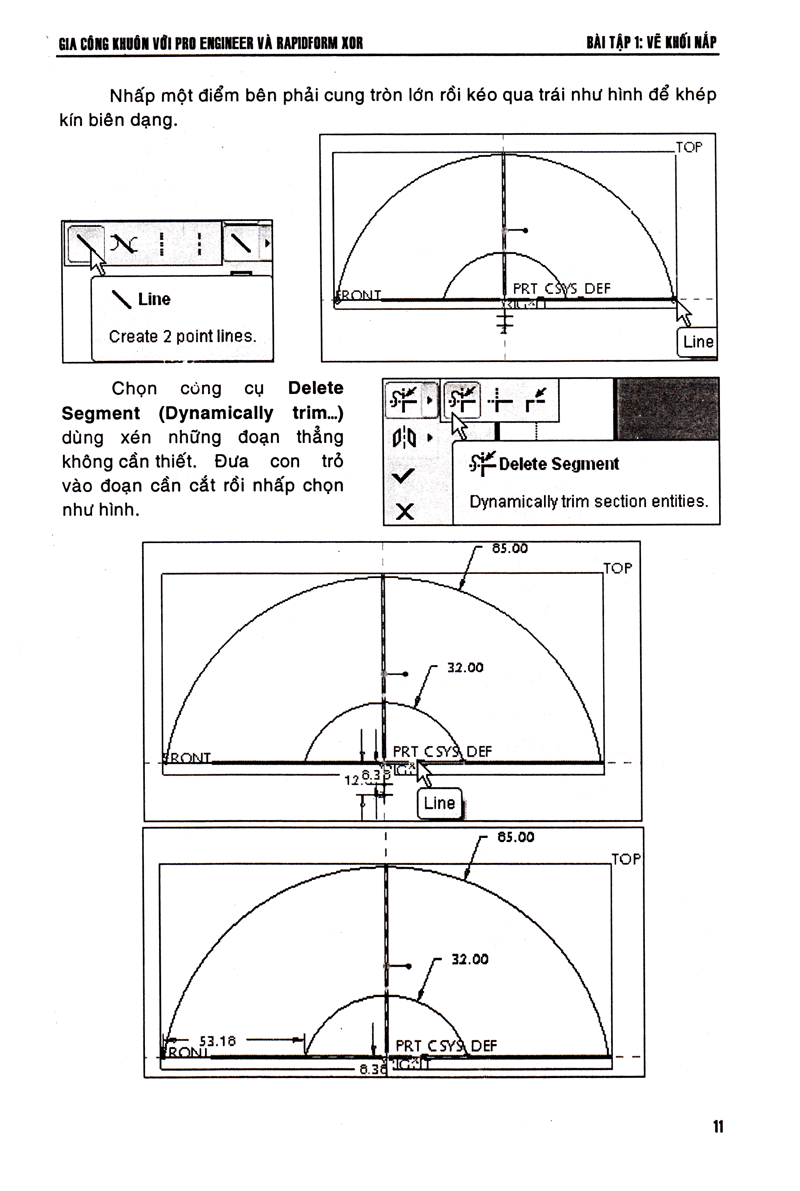 gia công khuôn với pro engineer & rapidform xor - Ảnh 10
