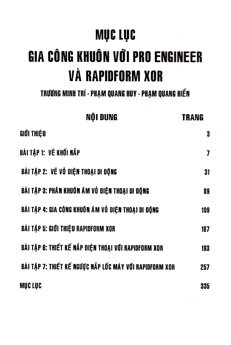 gia công khuôn với pro engineer & rapidform xor - Ảnh 5