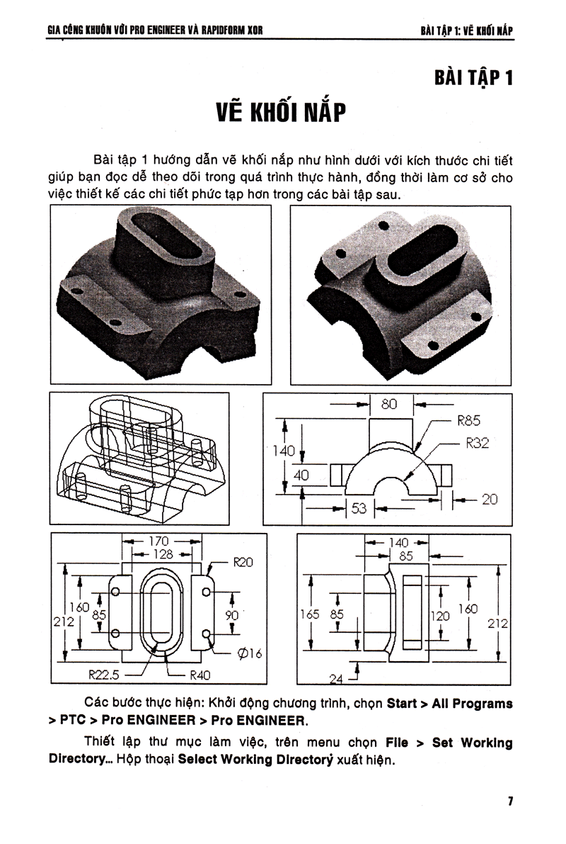 gia công khuôn với pro engineer & rapidform xor - Ảnh 6
