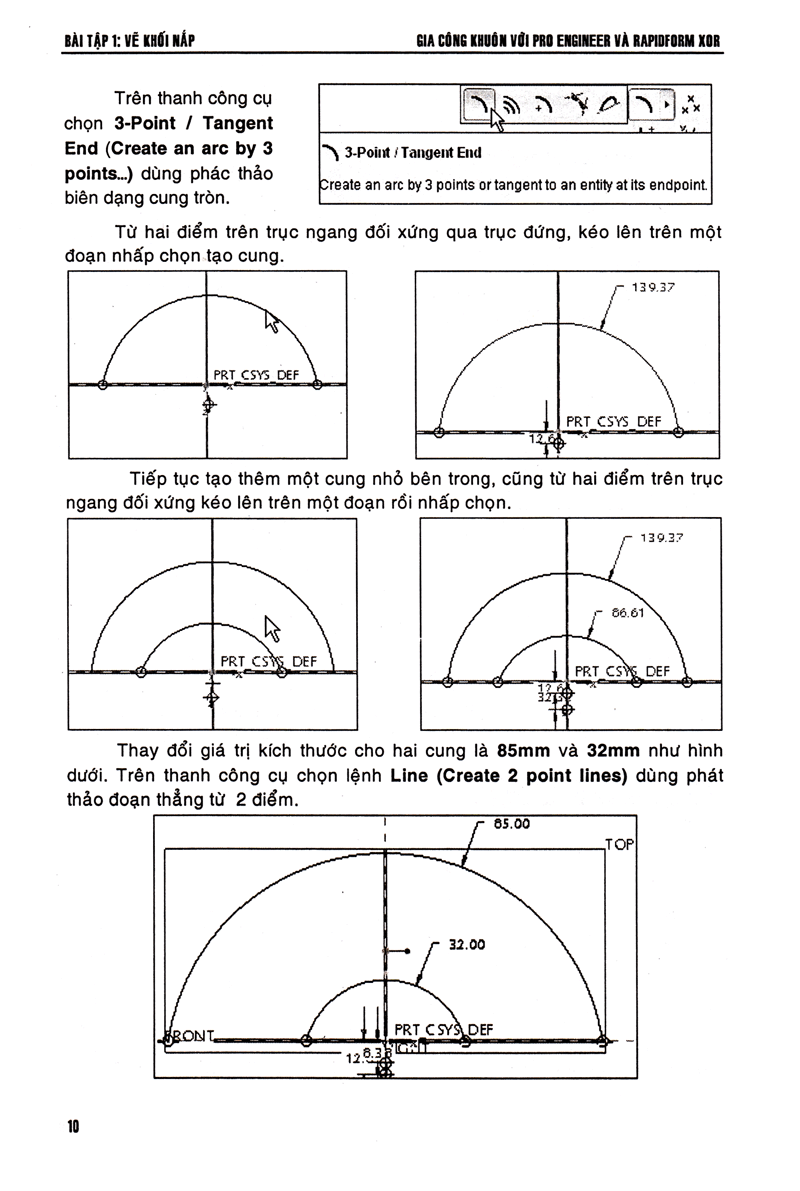 gia công khuôn với pro engineer & rapidform xor - Ảnh 9