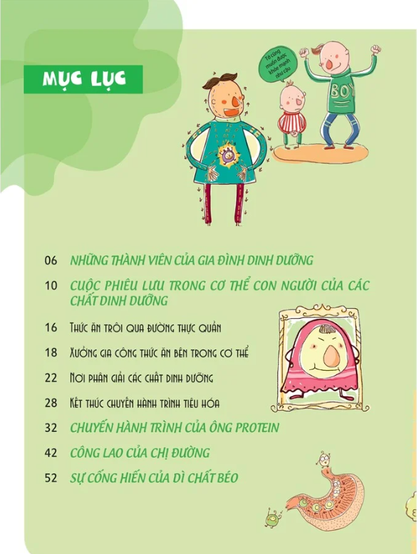 gia đình dinh dưỡng - thức ăn cùng các yếu tố dinh dưỡng - Ảnh 3