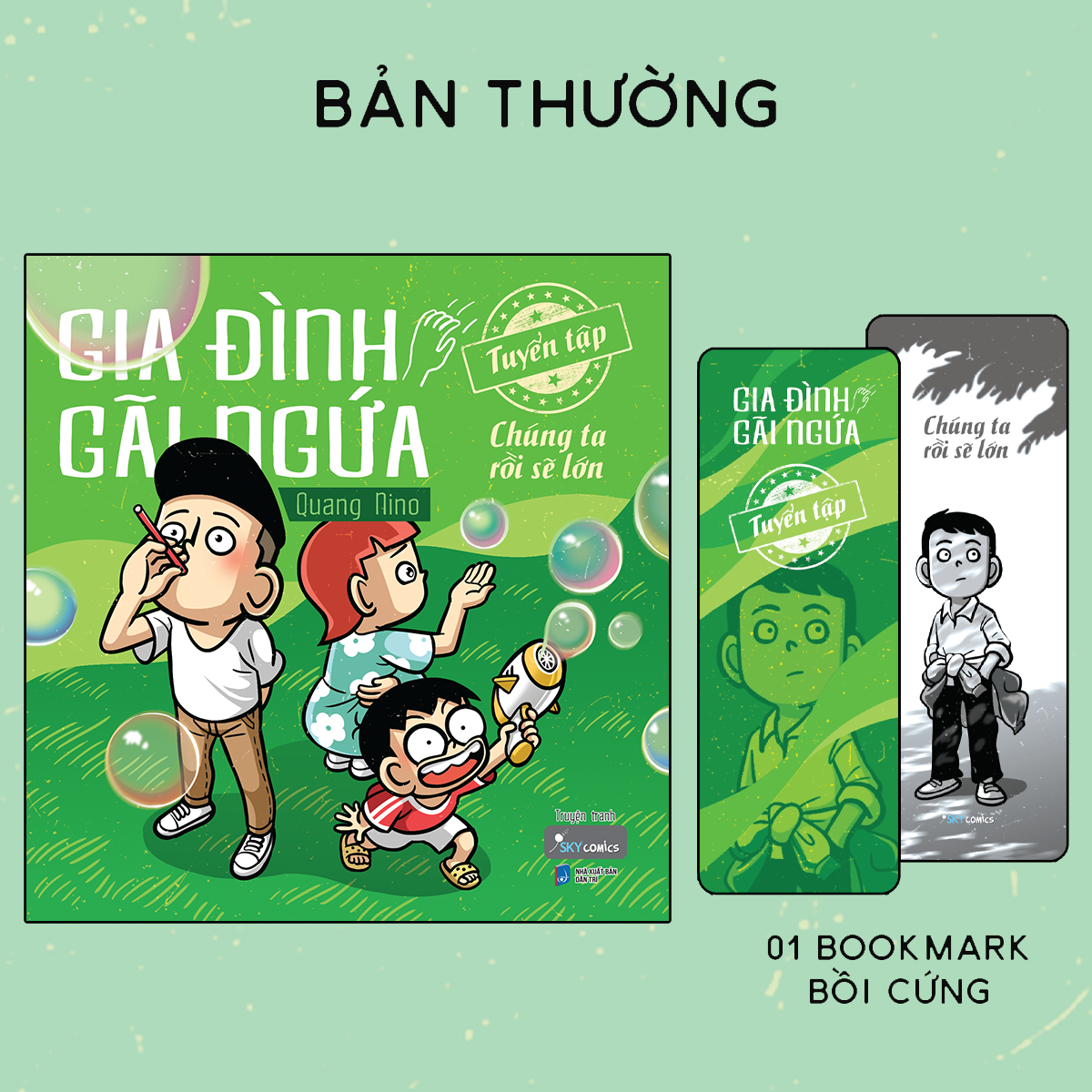 gia đình gãi ngứa - tuyển tập chúng ta rồi sẽ lớn - tặng kèm bookmark bồi cứng - Ảnh 2