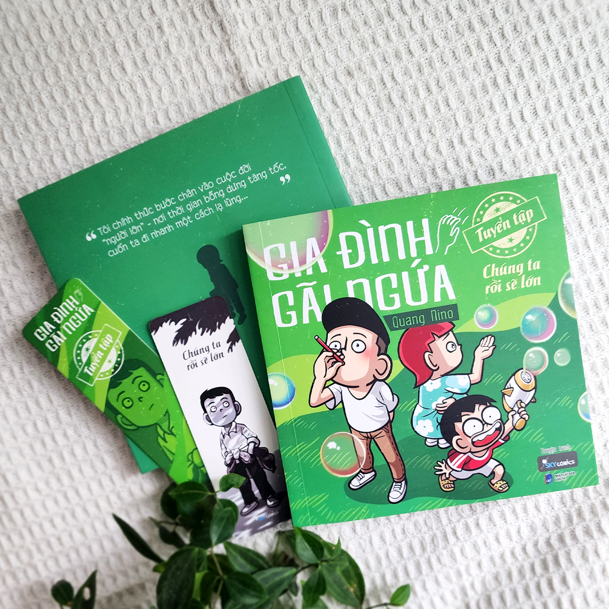 gia đình gãi ngứa - tuyển tập chúng ta rồi sẽ lớn - tặng kèm bookmark bồi cứng - Ảnh 4