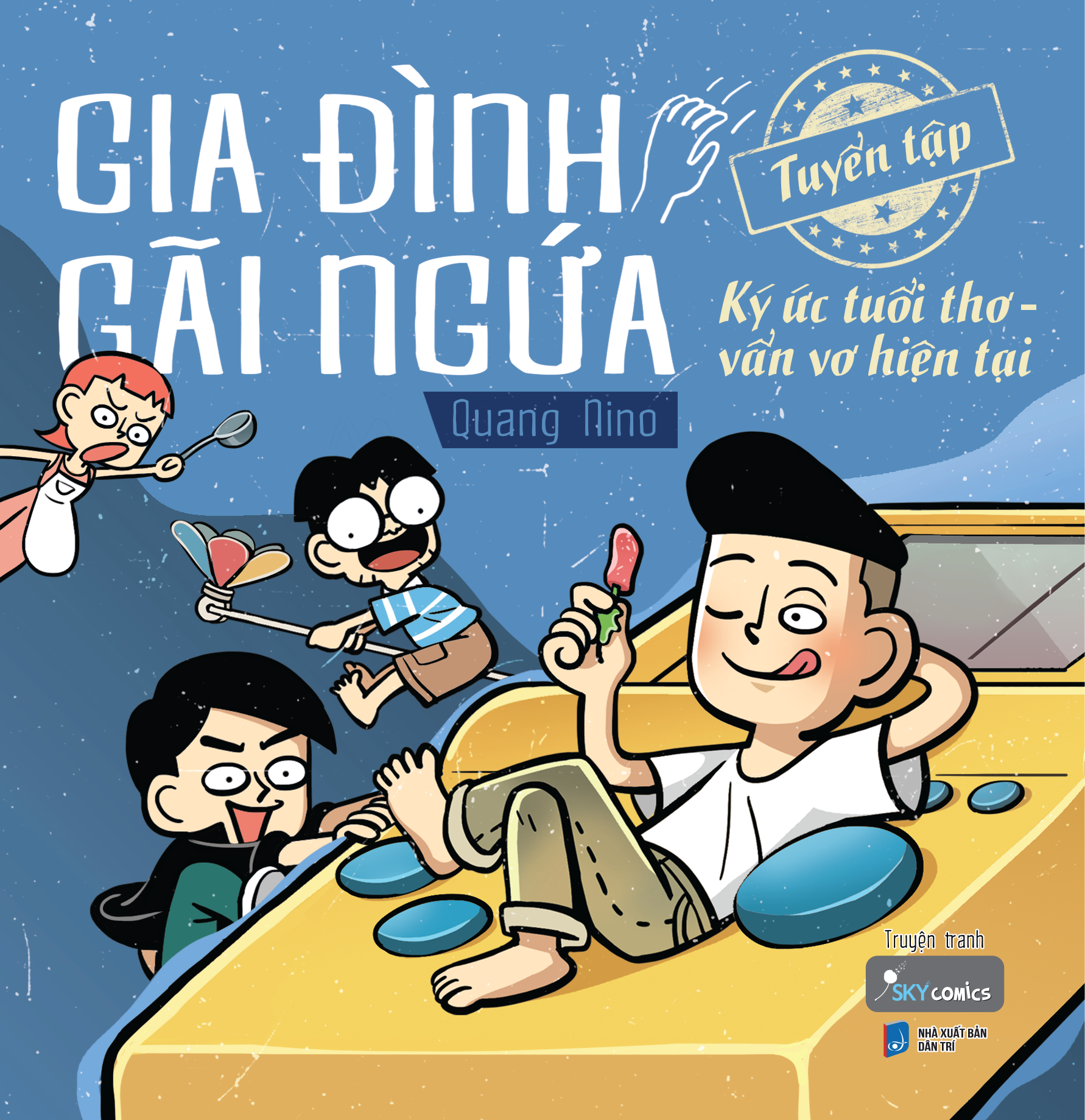 gia đình gãi ngứa: tuyển tập ký ức tuổi thơ - vẩn vơ hiện tại - tặng kèm bookmark 2 mặt (tái bản 2023) - Ảnh 2