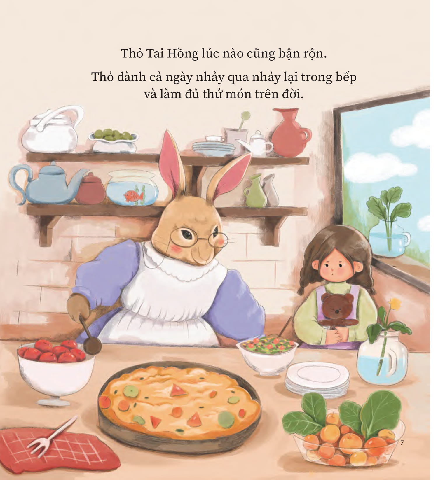 Gia Đình Kì Lạ - Bà Thỏ Tai Hồng Của Tớ - Ảnh 5