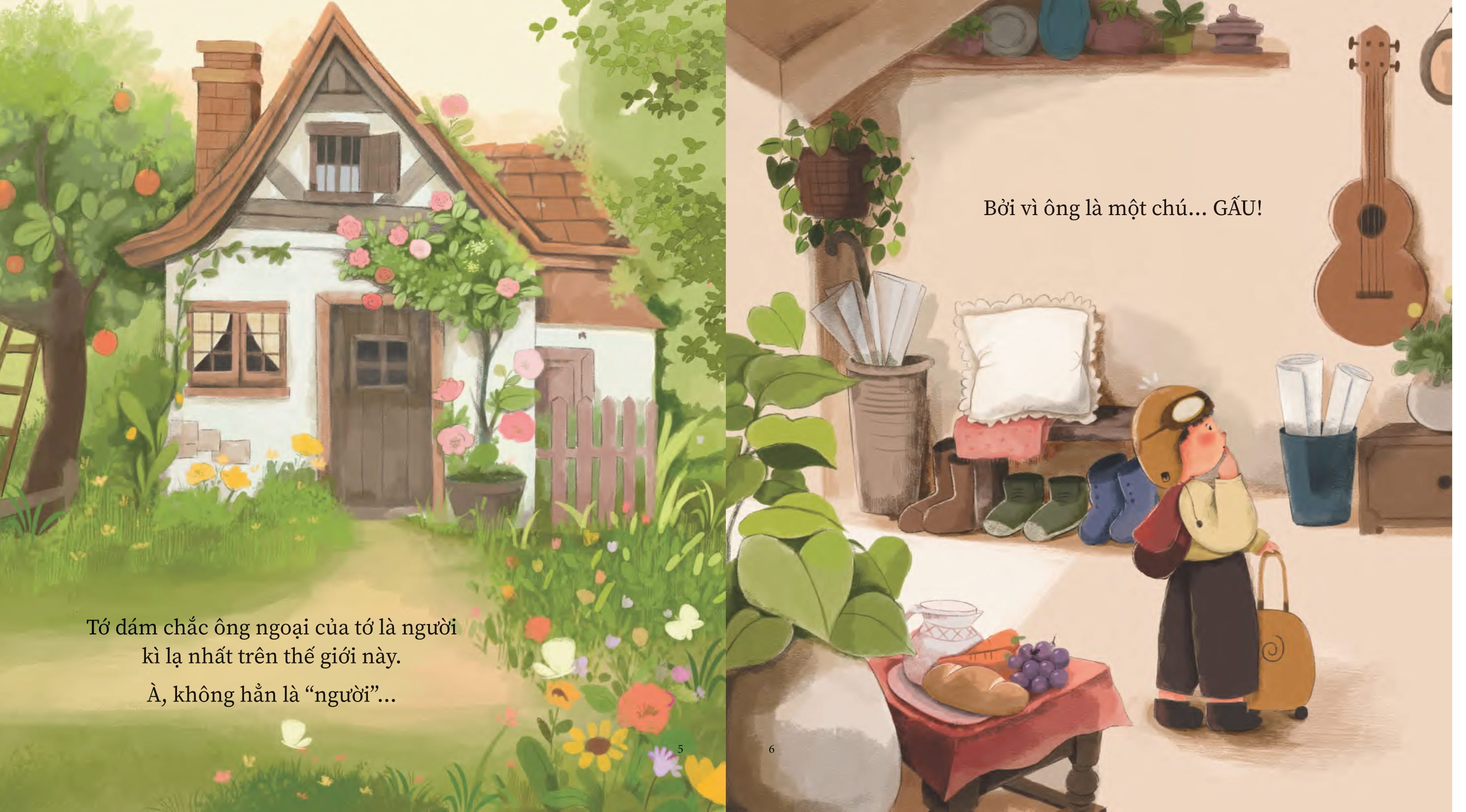 Gia Đình Kì Lạ - Ông Gấu Râu Xoàm Của Tớ - Ảnh 4