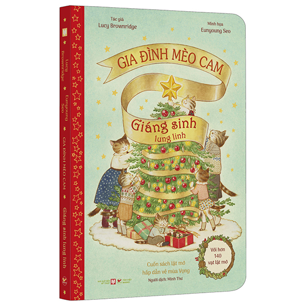 Gia Đình Mèo Cam - Giáng Sinh Lung Linh - Bìa Cứng