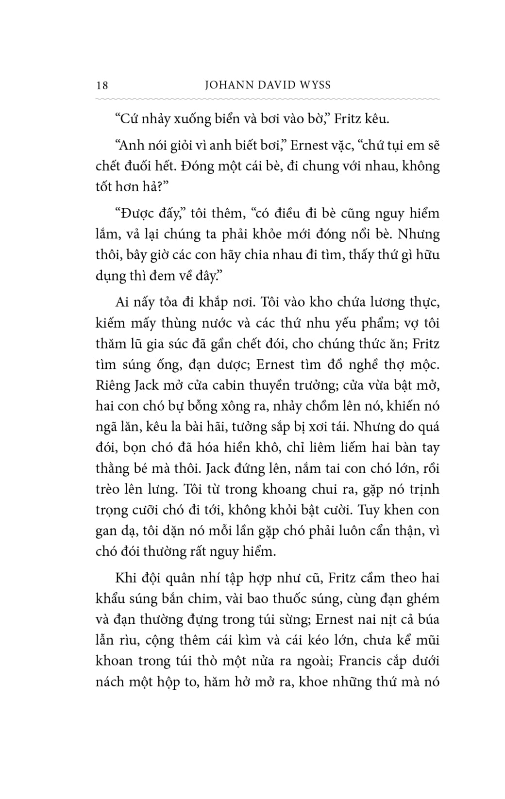 gia đình robinson thụy sỹ - bìa vải - Ảnh 13