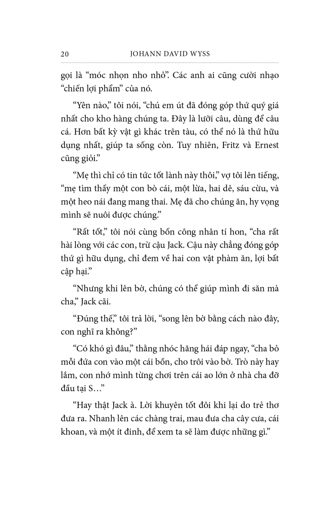 gia đình robinson thụy sỹ - bìa vải - Ảnh 15