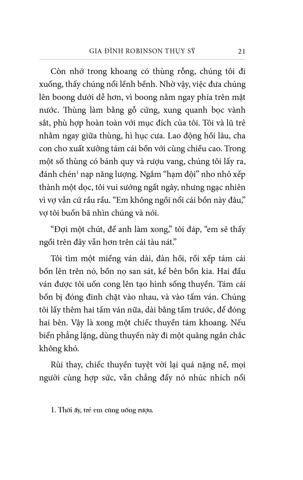 gia đình robinson thụy sỹ - bìa vải - Ảnh 16