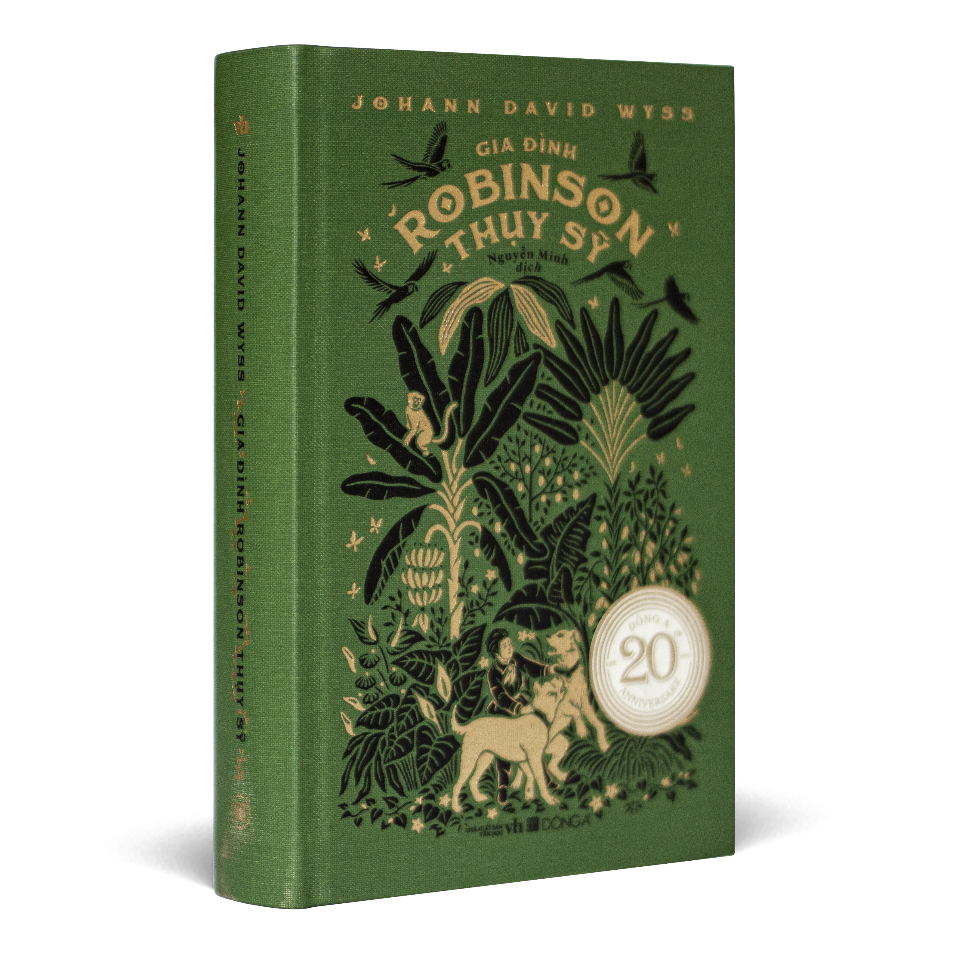 gia đình robinson thụy sỹ - bìa vải - Ảnh 2