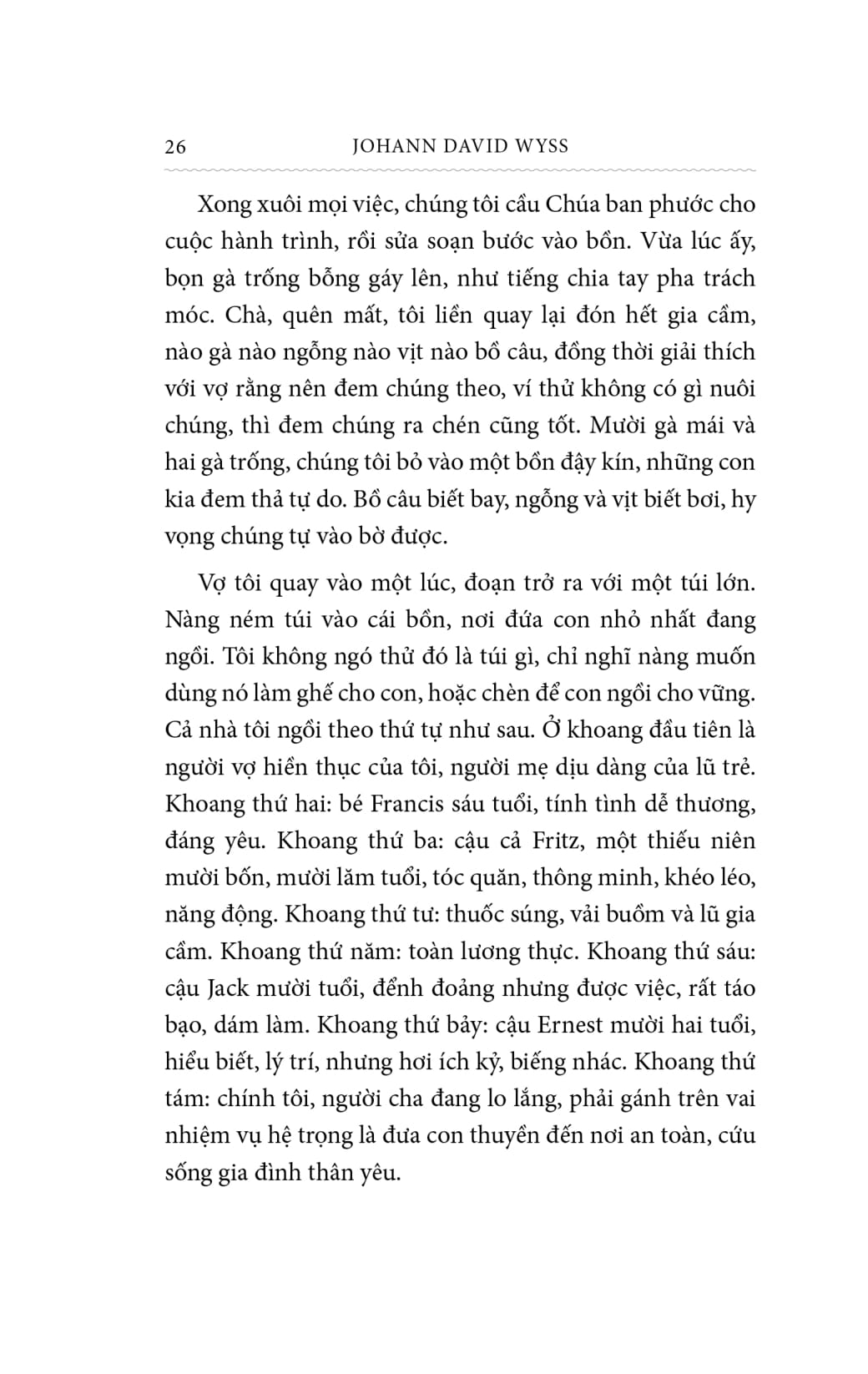 gia đình robinson thụy sỹ - bìa vải - Ảnh 21