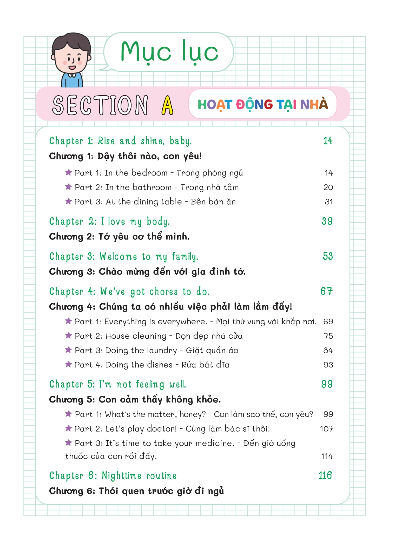 gia đình song ngữ - 365 ngày cả nhà cùng nói tiếng anh như người bản ngữ - hoạt động tại nhà - at-home activities - Ảnh 10