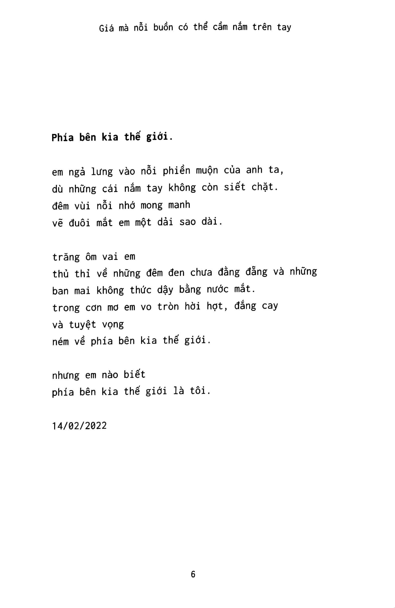 giá mà nỗi buồn có thể cầm nắm trên tay - tặng kèm 03 postcard - Ảnh 8