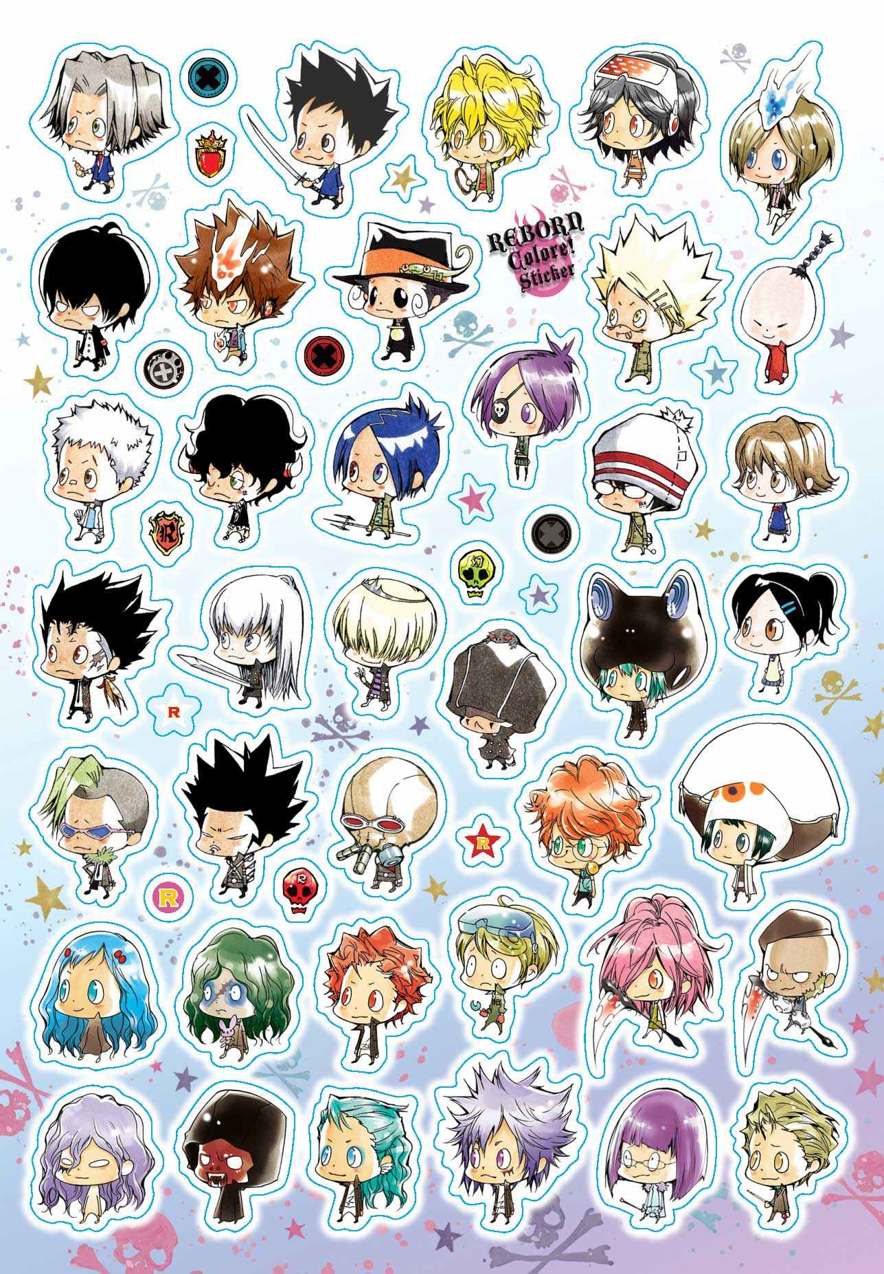 gia sư hitman reborn! official visual book - reborn colore! - tặng kèm sticker - Ảnh 5