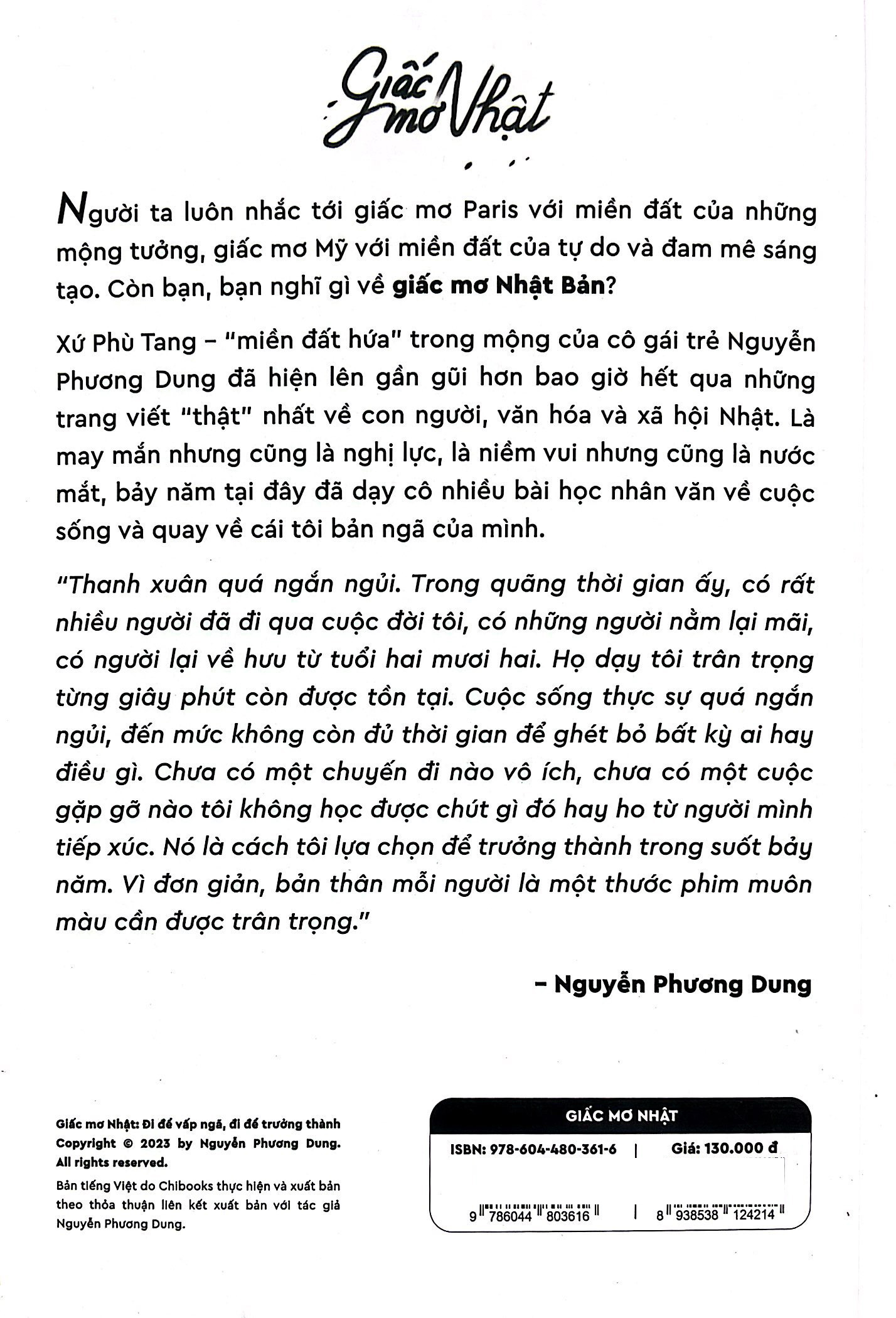 giấc mơ nhật - đi để vấp ngã, đi để trưởng thành - Ảnh 9
