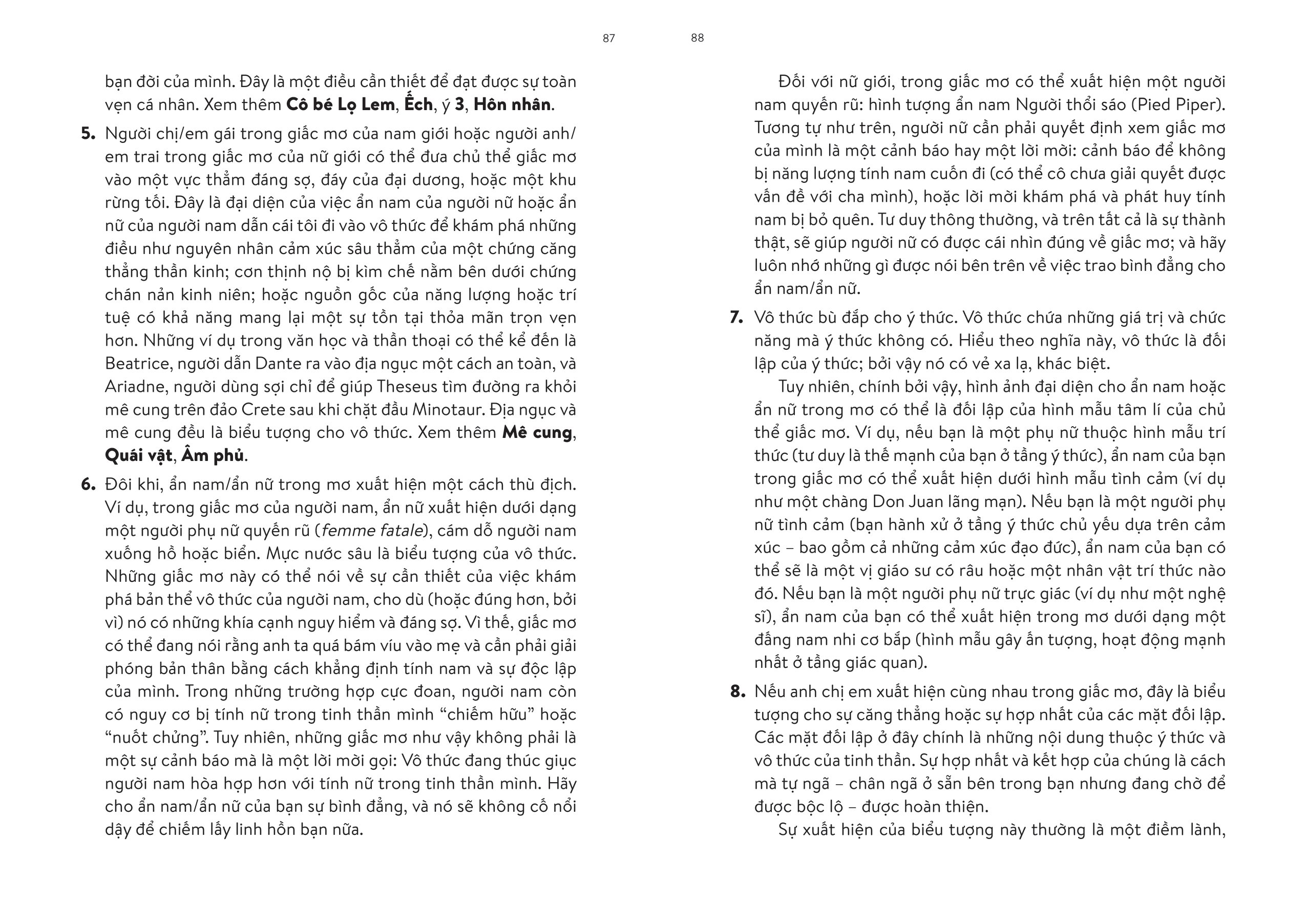 giấc mơ nhìn từ phân tâm học - những chỉ dẫn về hình ảnh và biểu tượng - Ảnh 10