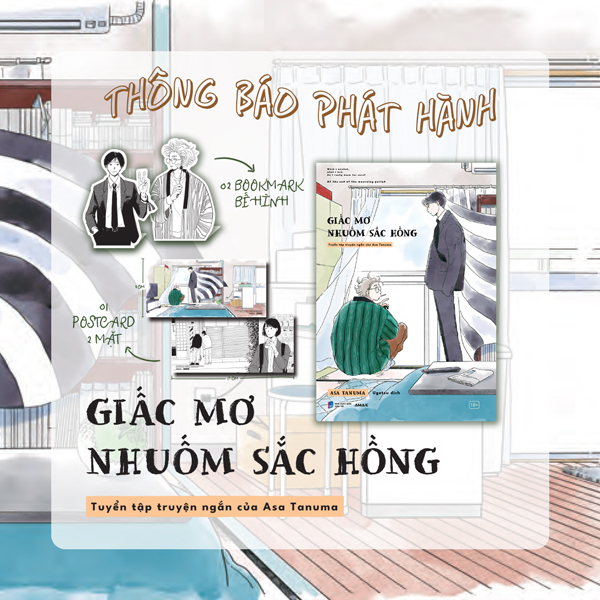 Giấc Mơ Nhuốm Sắc Hồng - Tặng Kèm 2 Bookmark Bế Hình + 1 Postcard Hai Mặt