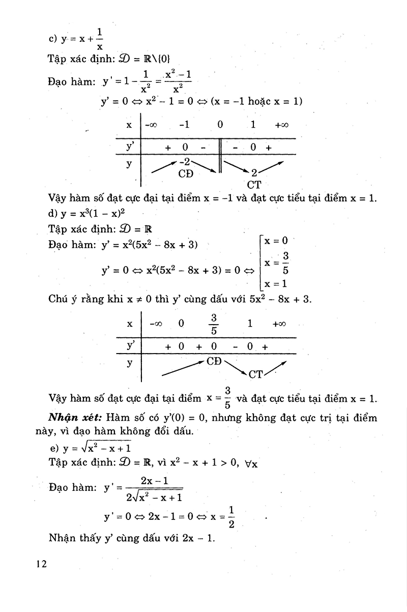 giải bài tập đại số - giải tích 12 - Ảnh 12
