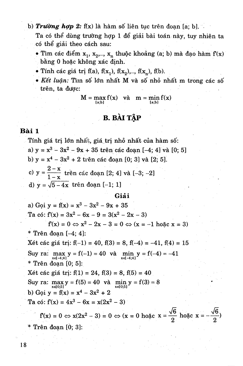 giải bài tập đại số - giải tích 12 - Ảnh 18