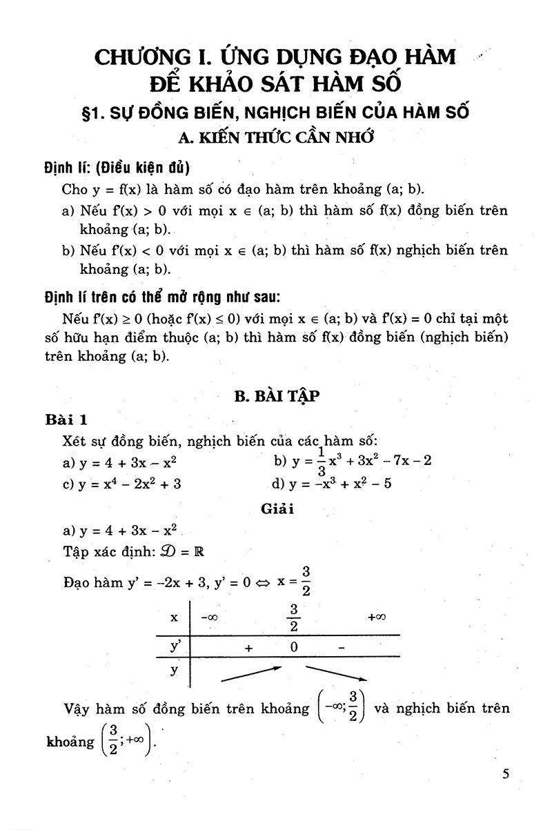 giải bài tập đại số - giải tích 12 - Ảnh 5