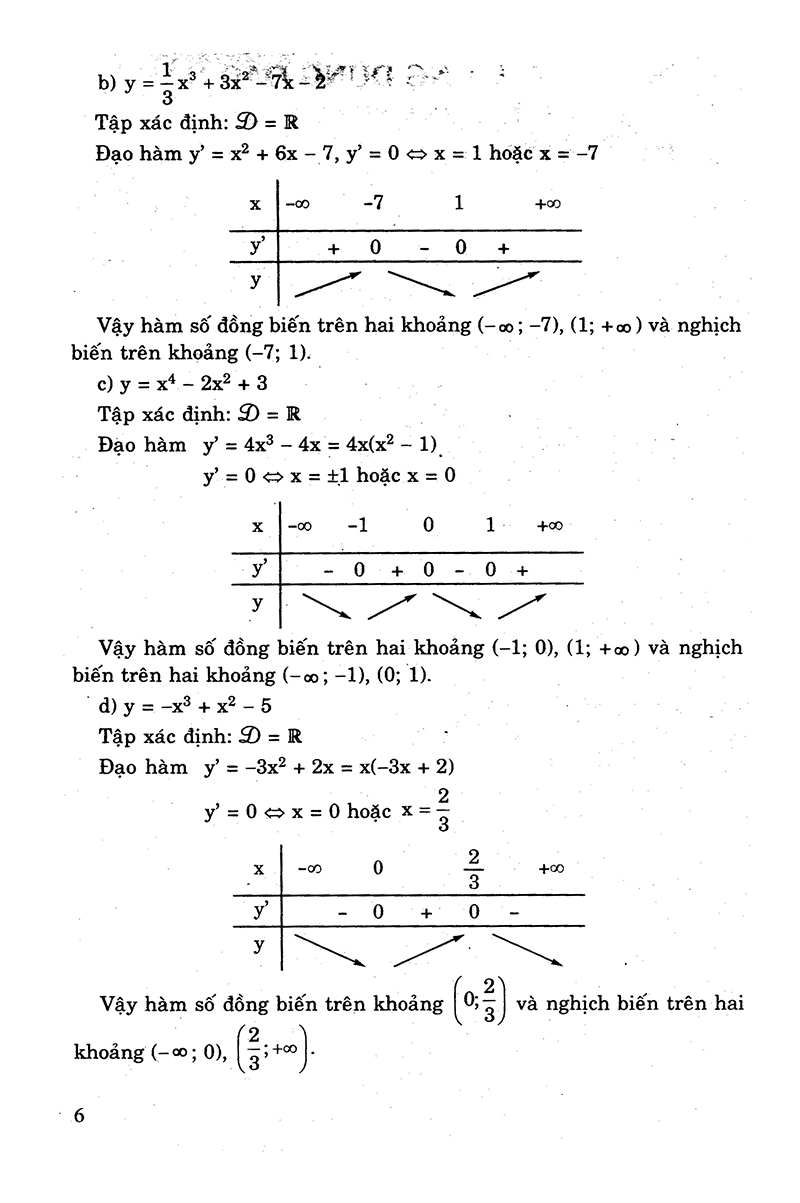 giải bài tập đại số - giải tích 12 - Ảnh 6