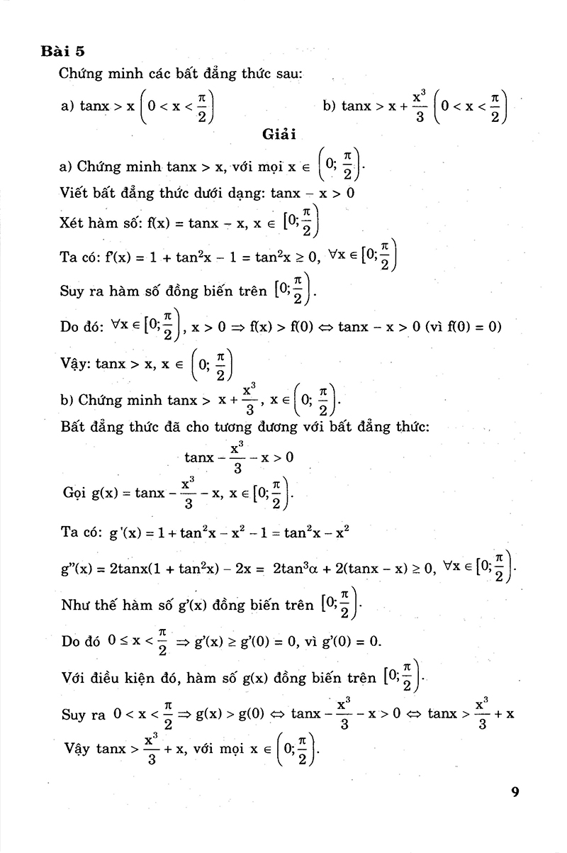 giải bài tập đại số - giải tích 12 - Ảnh 9