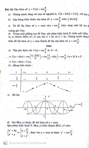 giải bài tập đại số và giải tích lớp 11 (chương trình nâng cao) - Ảnh 10