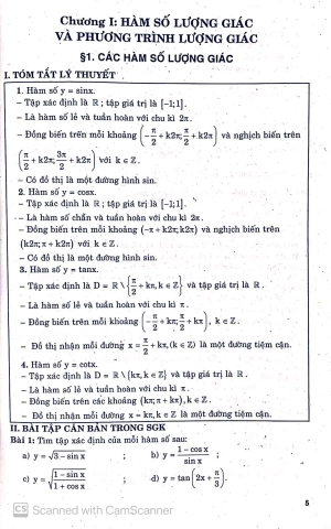 giải bài tập đại số và giải tích lớp 11 (chương trình nâng cao) - Ảnh 3