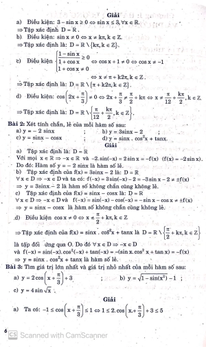 giải bài tập đại số và giải tích lớp 11 (chương trình nâng cao) - Ảnh 4