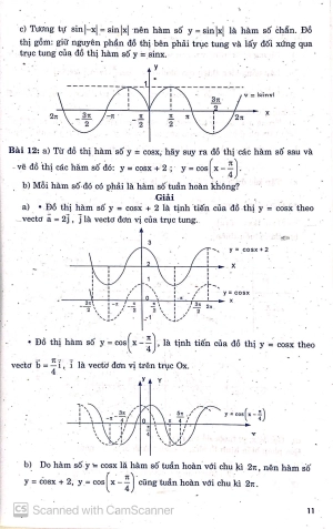 giải bài tập đại số và giải tích lớp 11 (chương trình nâng cao) - Ảnh 9