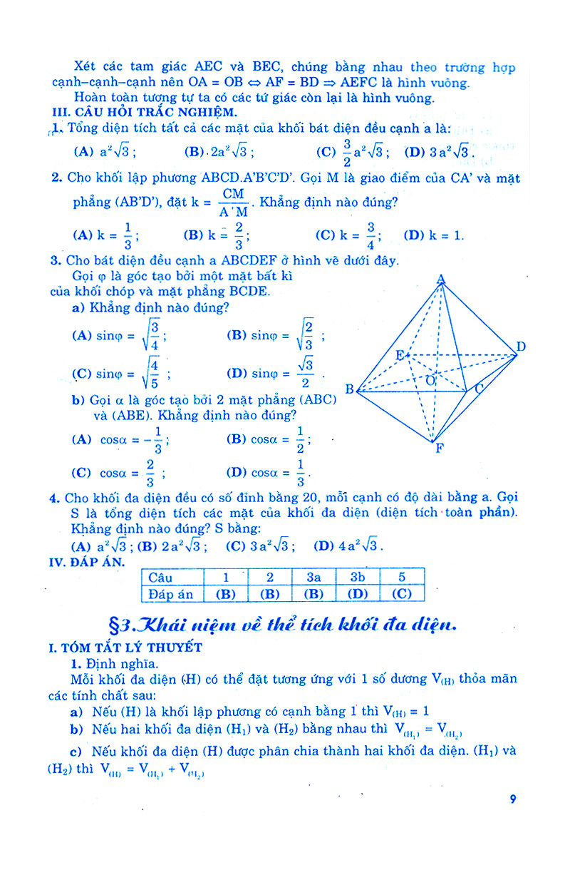 giải bài tập hình học lớp 12 (chương trình chuẩn) - Ảnh 7
