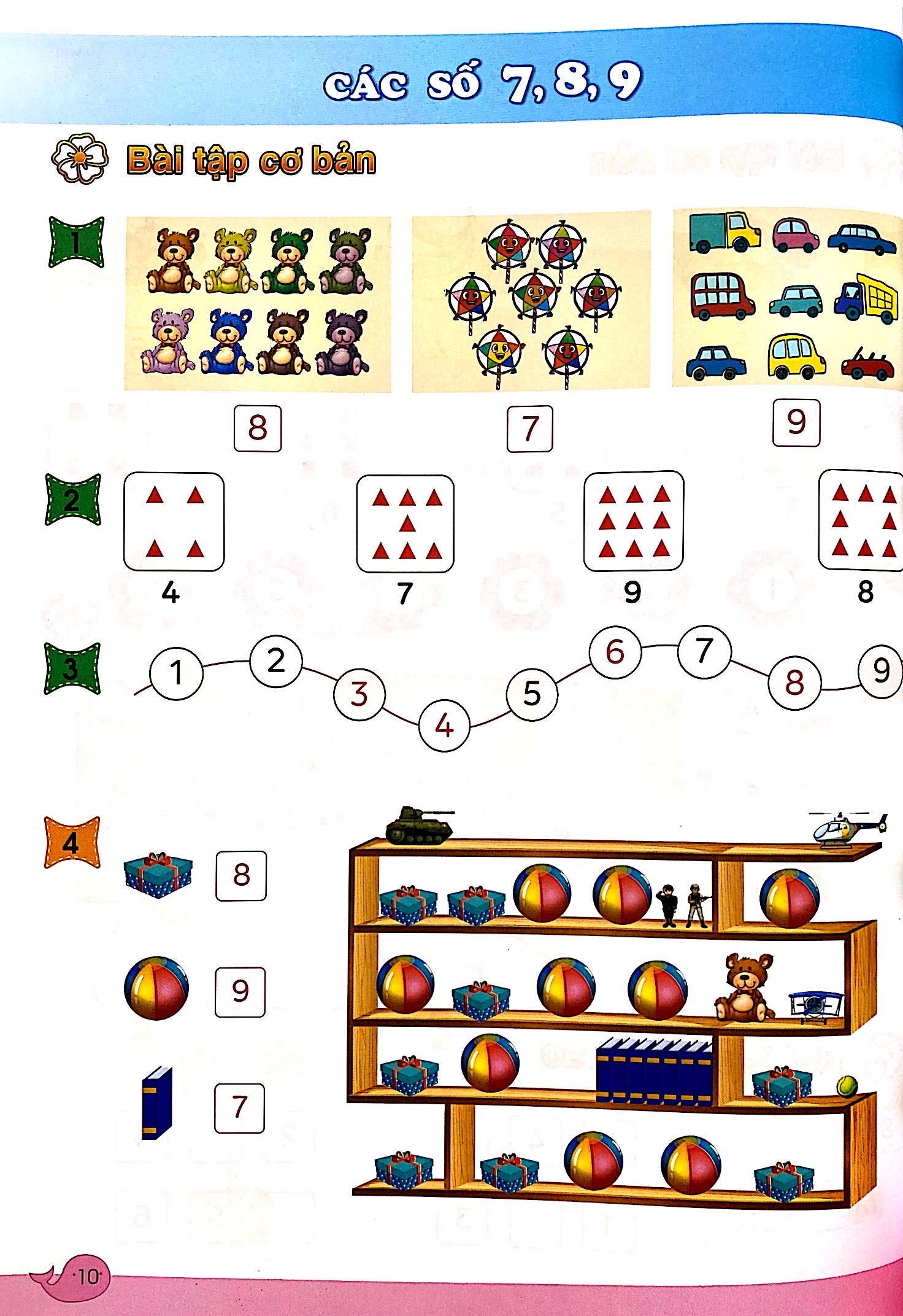 giải bài tập toán lớp 1 (2020) - Ảnh 11