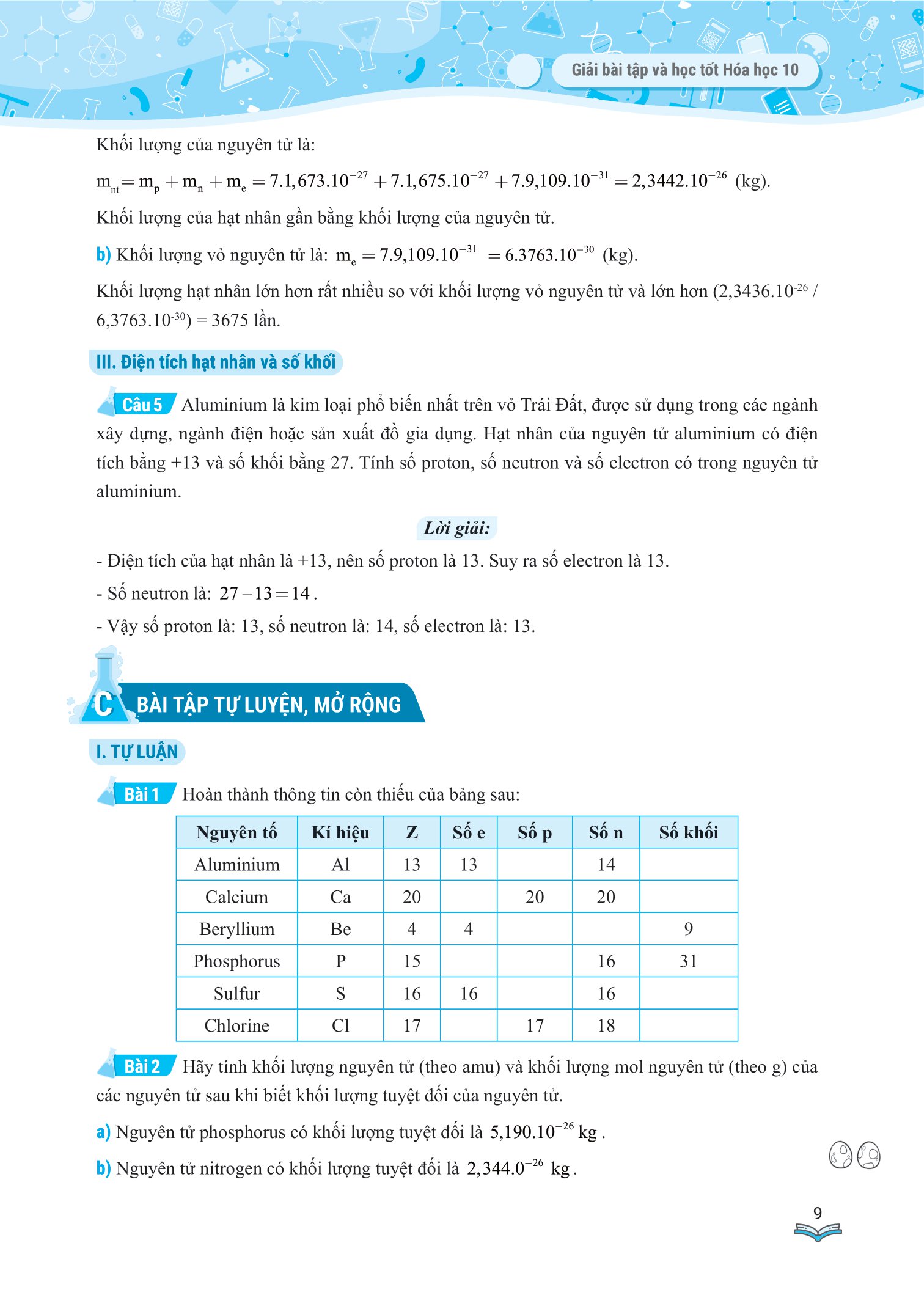 giải bài tập và học tốt hóa học 10 - Ảnh 11