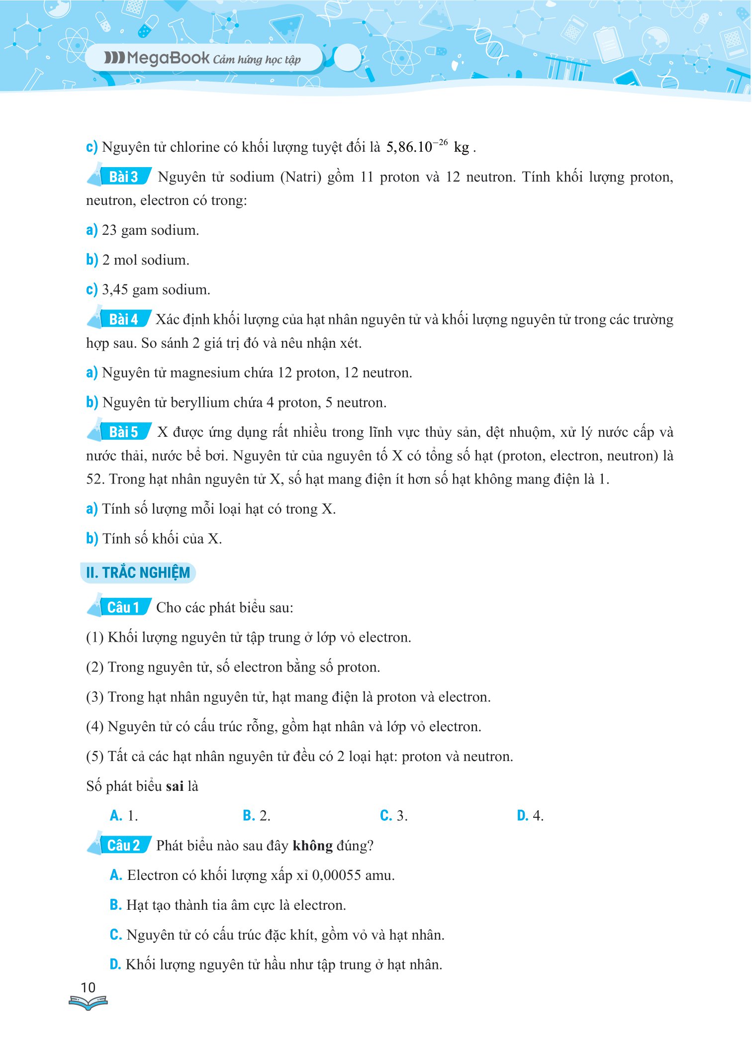 giải bài tập và học tốt hóa học 10 - Ảnh 12