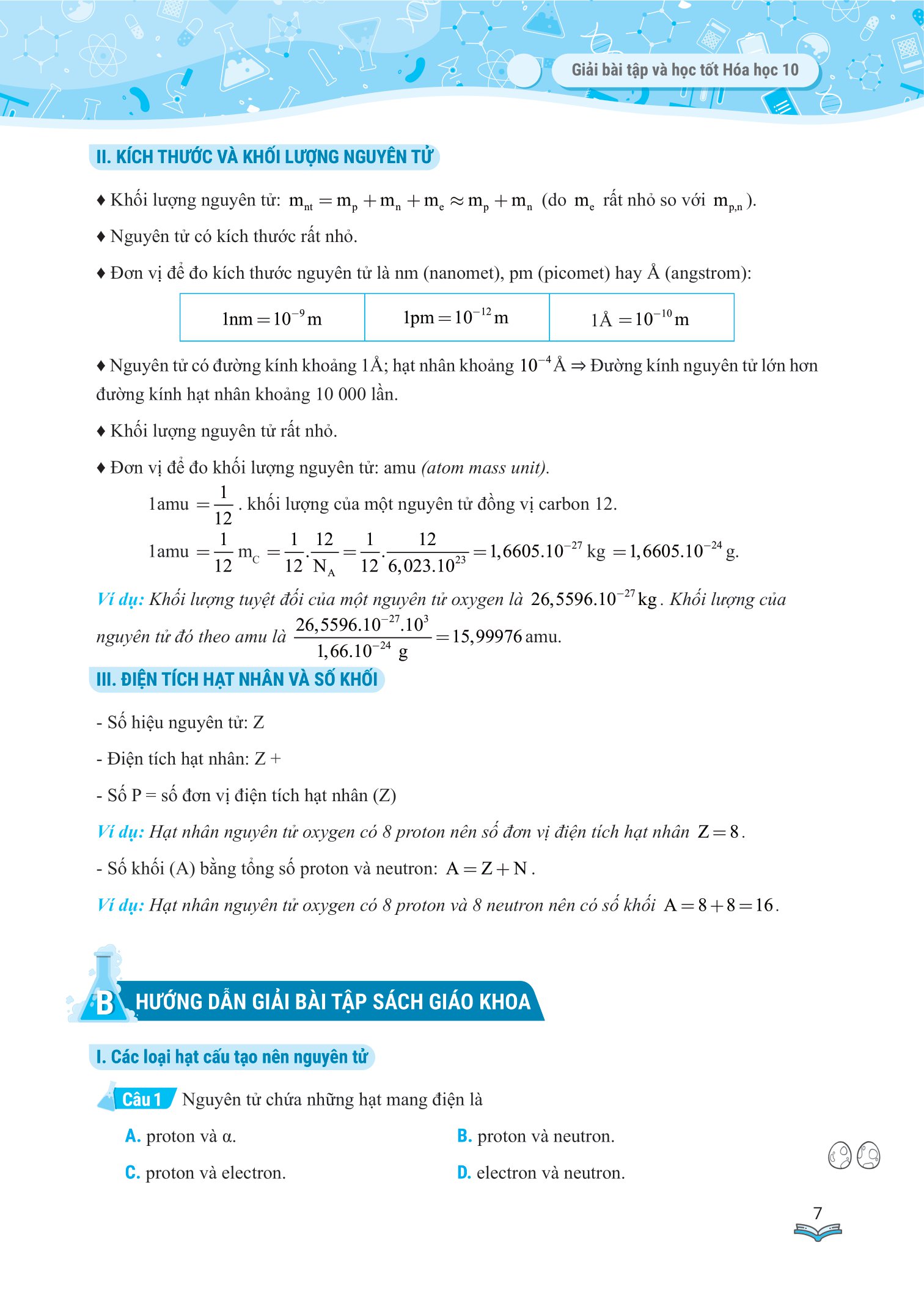 giải bài tập và học tốt hóa học 10 - Ảnh 9