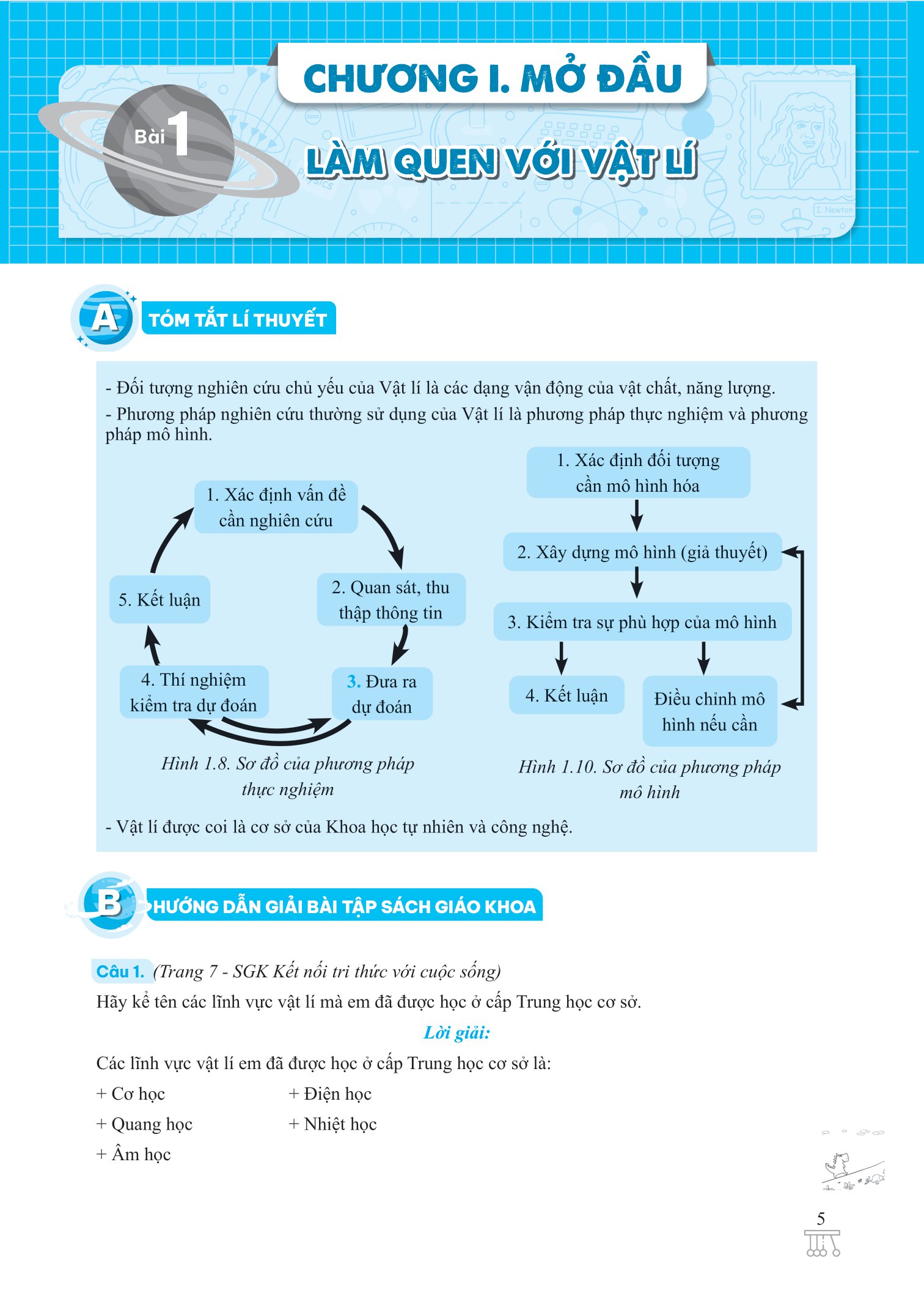 giải bài tập và học tốt vật lý 10 - Ảnh 7