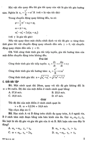 giải bài tập vật lí 12 nâng cao - Ảnh 4