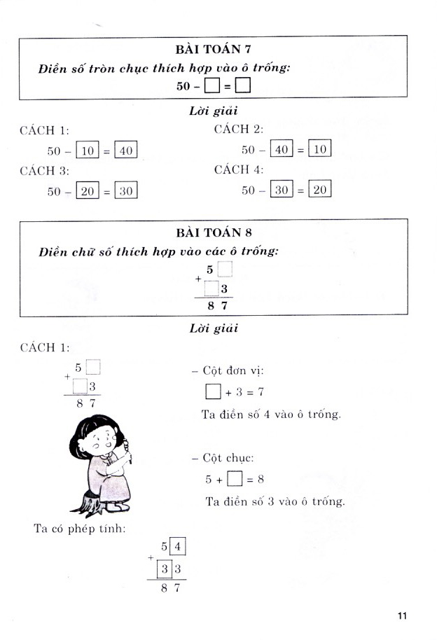 giải bằng nhiều cách các bài toán lớp 2 - Ảnh 7